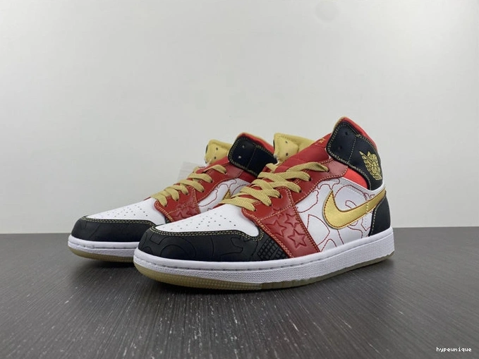 HYPE Mid Refined Red Black DV0576- White XQ Sport Jordan 1 3694 1015